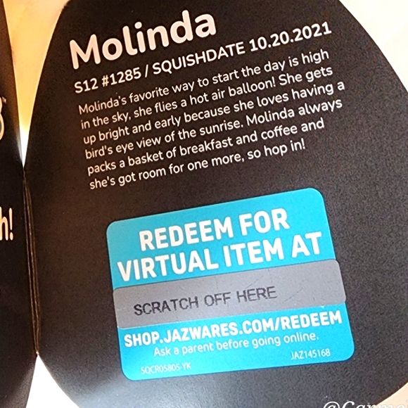 🖤 MOLINDA 🐶 White Bull Terrier Dog Roblox Select Series Original Squishmallow - Picture 3 of 8